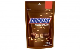 Snickers Home Pack Chocolate Bars  Pack  115 grams